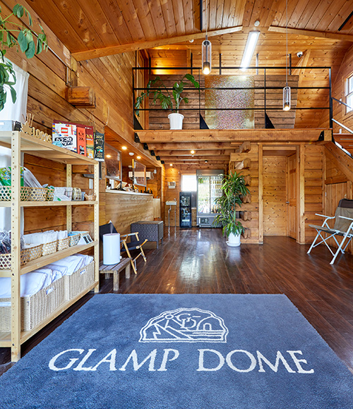 現代×自然を融合した 憩いの設備