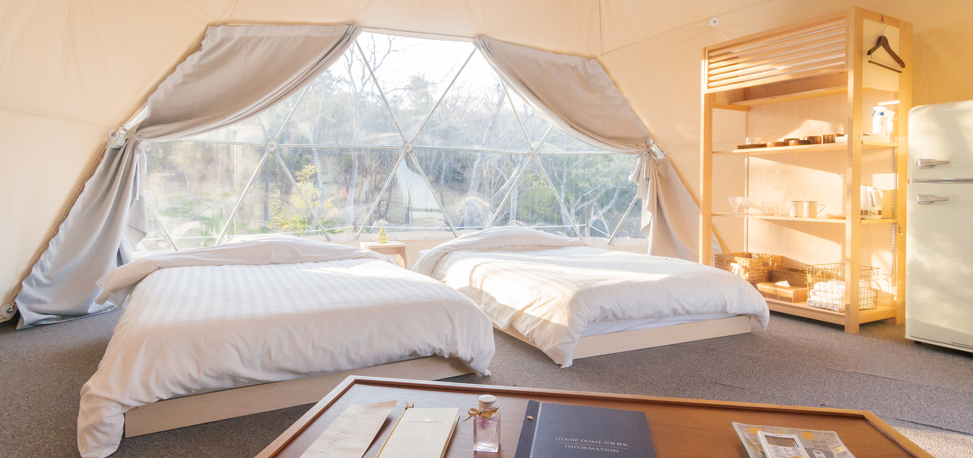 「自然と社会の調和がとれる施設」