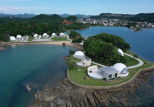 眺望へのこだわり景観性と機能性を創るドーム設計