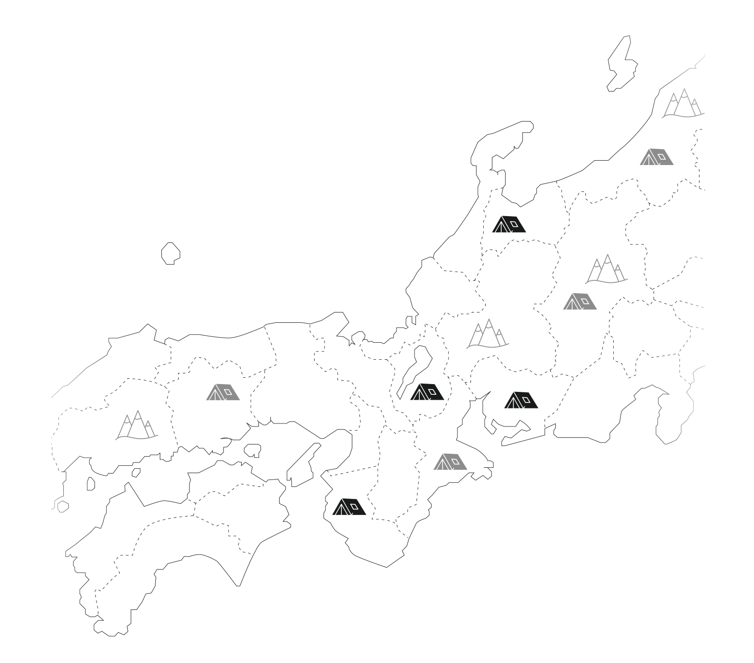 特定エリアのランドマーク化